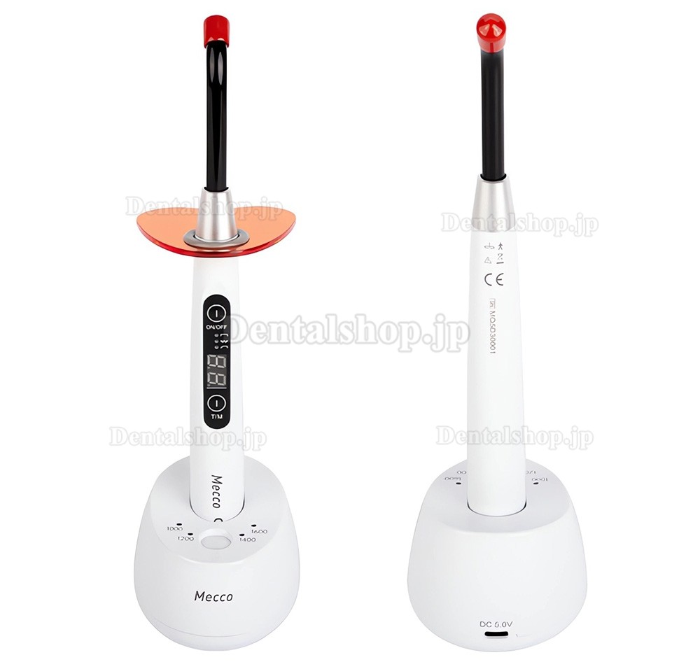 Mecco Q5 歯科用LED光重合器（最大出力1600mw/cm&sup2;、内蔵光度計付き）